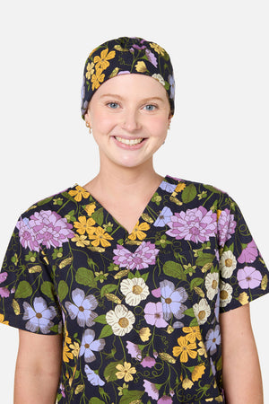 Scrubs With Love - Grasshopper Scrub Hat - navy