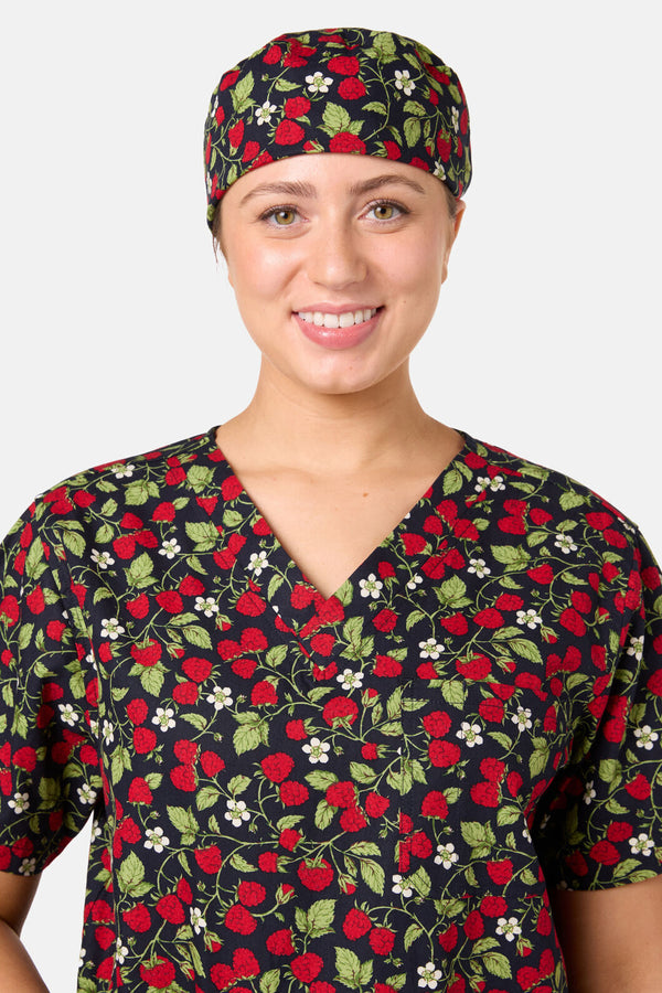 Scrubs With Love - Raspberry Scrub Hat - navy