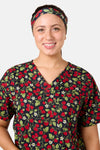 Scrubs With Love - Raspberry Scrub Headband - navy