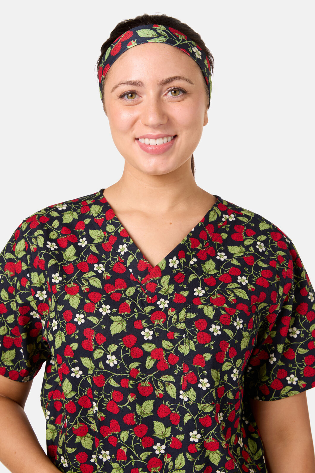 Scrubs With Love - Raspberry Scrub Headband - navy