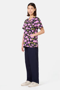 Scrubs With Love - Geranium Mixed Scrub Set - navy