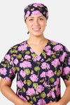 Scrubs With Love - Geranium Scrub Hat - navy