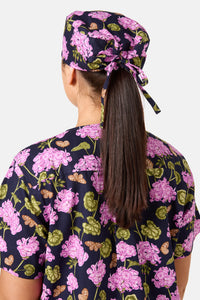Scrubs With Love - Geranium Scrub Hat - navy