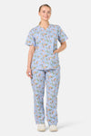 Scrubs With Love - Robin Scrub Set - light-blue