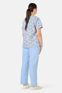 Scrubs With Love - Robin Mixed Scrub Set - light-blue