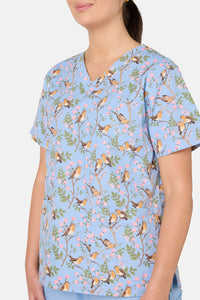 Scrubs With Love - Robin Mixed Scrub Set - light-blue