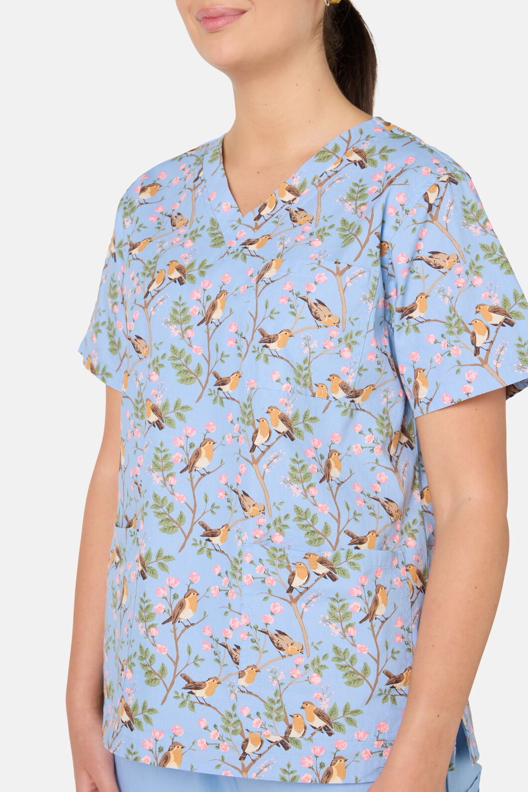 Scrubs With Love - Robin Mixed Scrub Set - light-blue