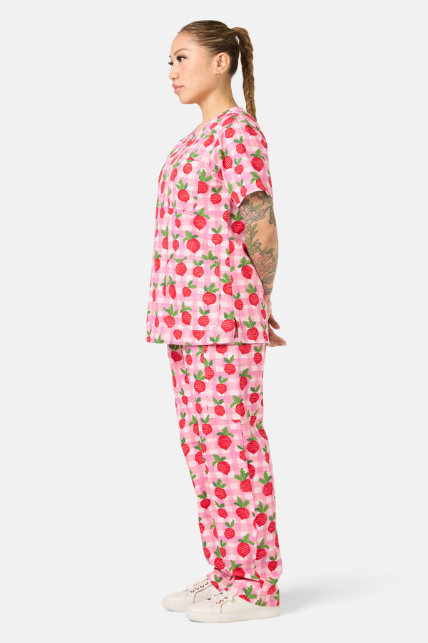 Scrubs With Love - Radish Scrub Set - pink