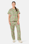 Scrubs With Love - Yvette Butterfly Scrub Set - green