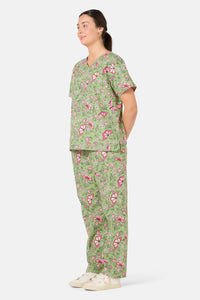 Scrubs With Love - Yvette Butterfly Scrub Set - green