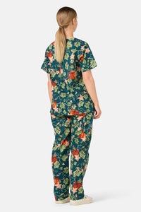 Scrubs With Love - Pumpkin Scrub Set - teal
