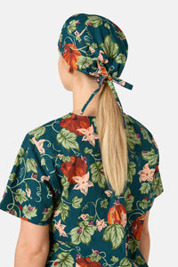 Scrubs With Love - Pumpkin Scrub Hat - teal