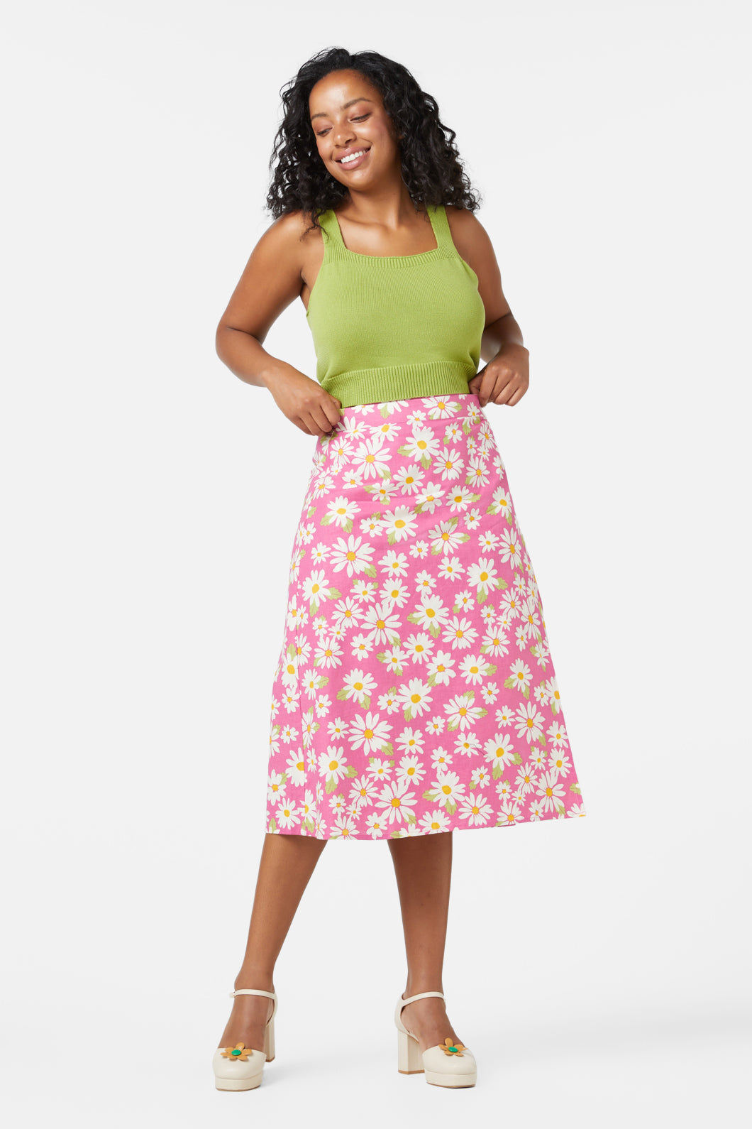 Wild Daisy Wrap Skirt Dangerfield