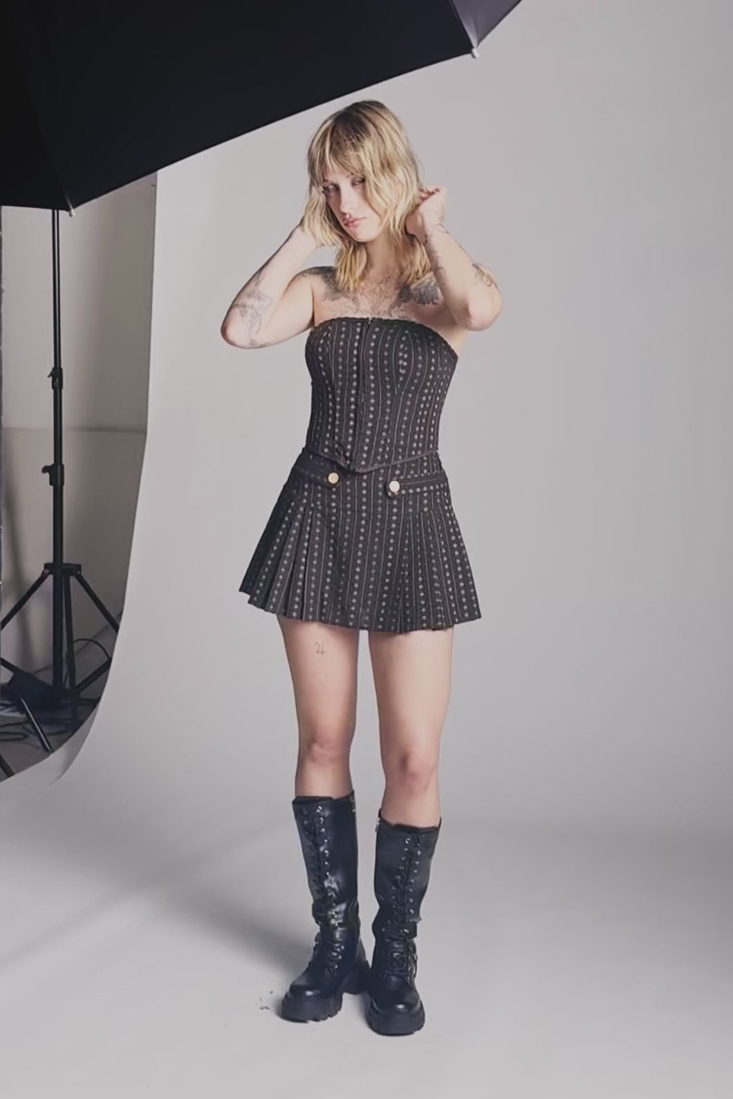 Black Friday - Low Whisper Corset - brown
