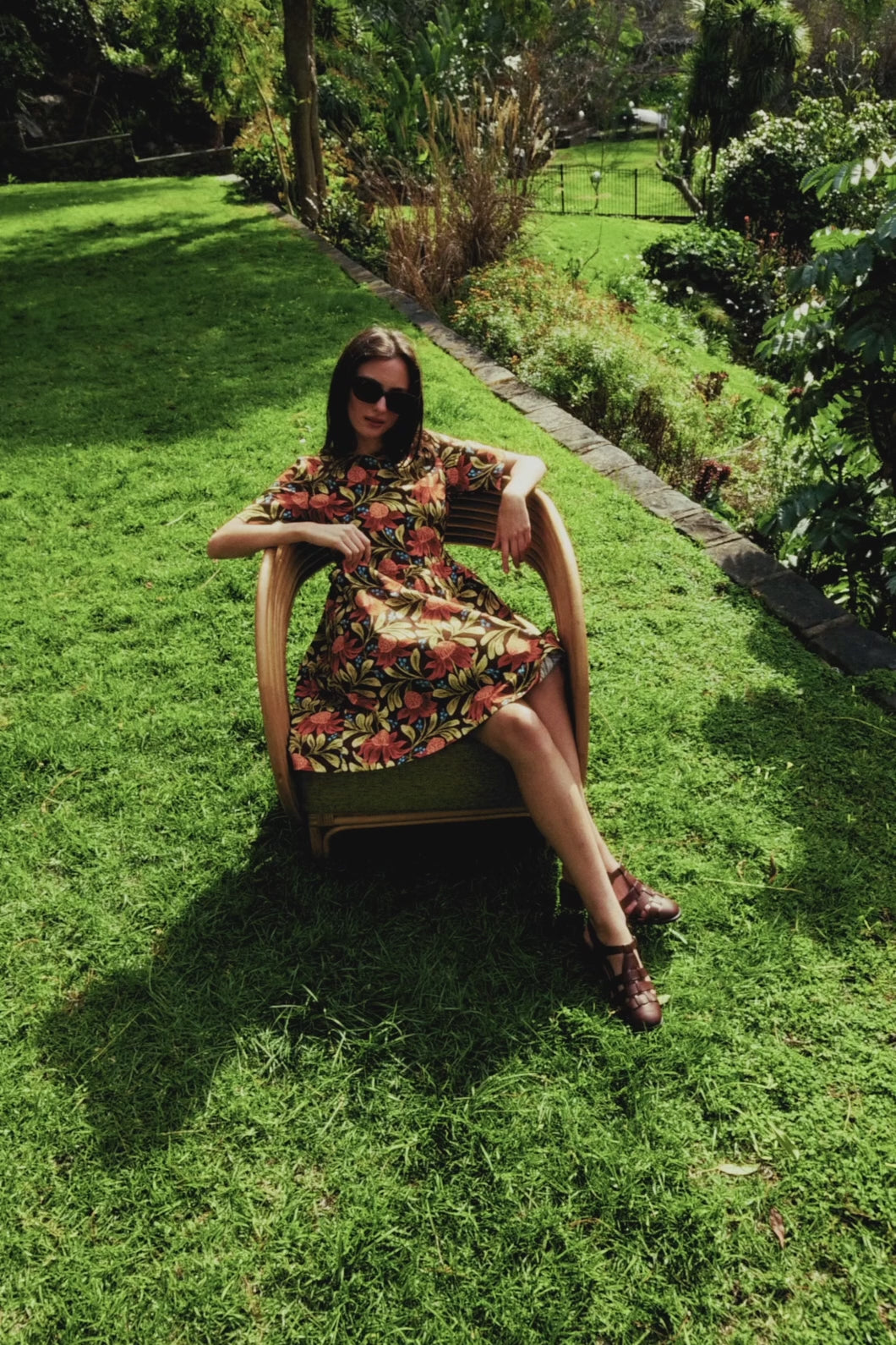 Princess Highway - Waratah Smock Dress - chocolate