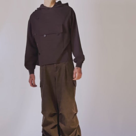 Black Friday - Behind The Blinds Baggy Cargo - brown