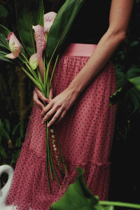 Princess Highway - Olivia Spot Tulle Skirt - pink