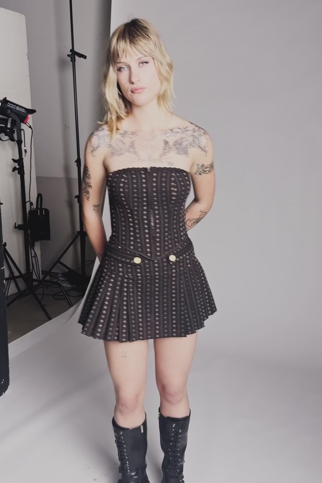 Black Friday - Low Whisper Skort - brown