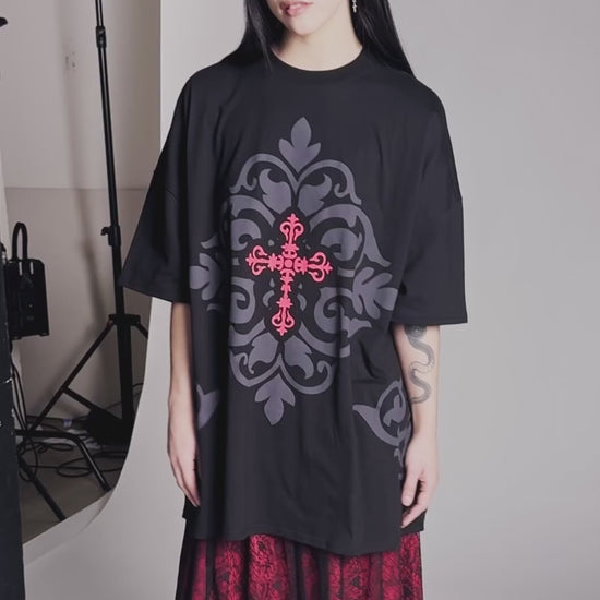 Black Friday - Sunday Oversized Tee - black