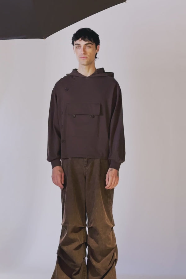 Black Friday - Low Whisper Hoodie - brown