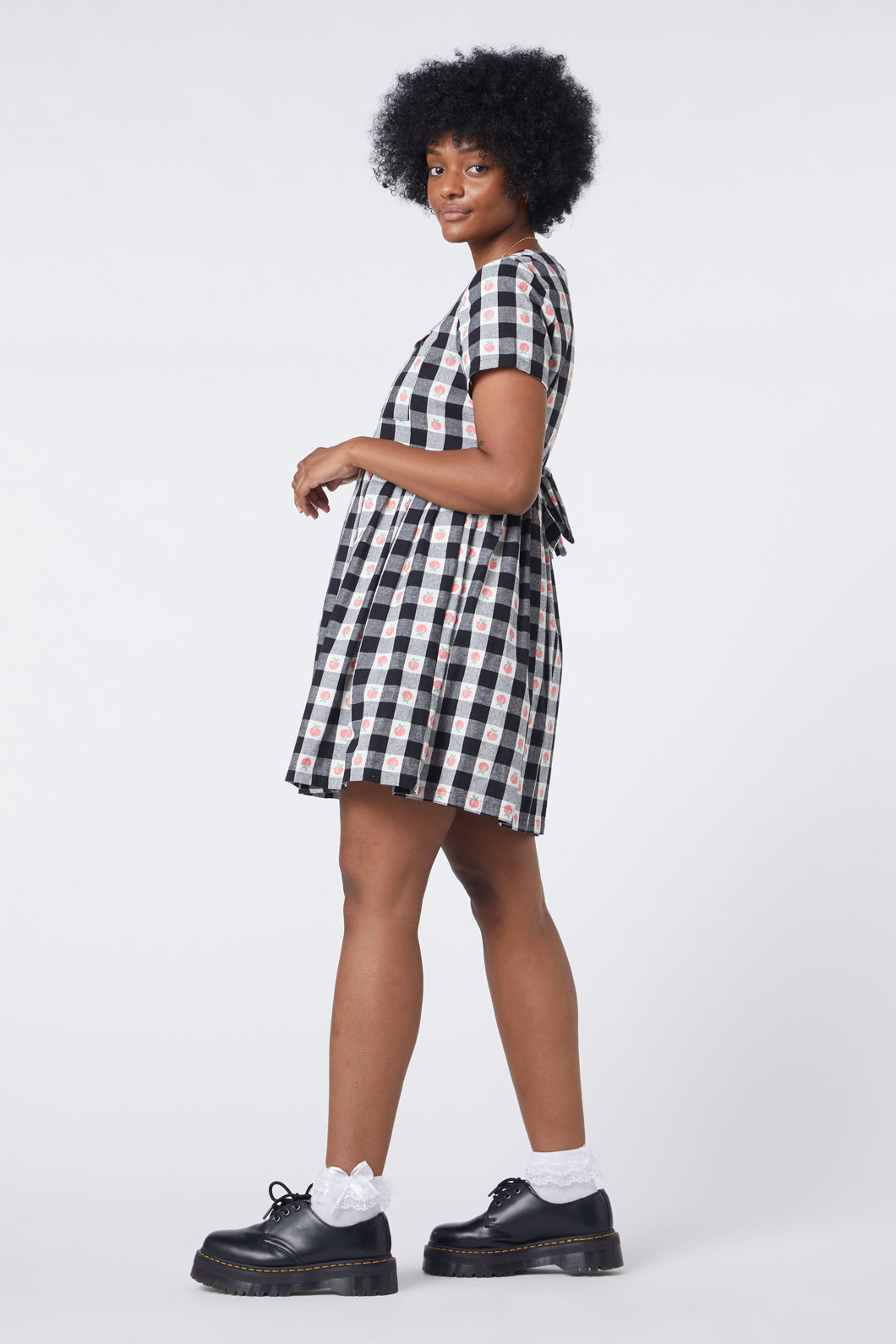 Gingham deals skater dress