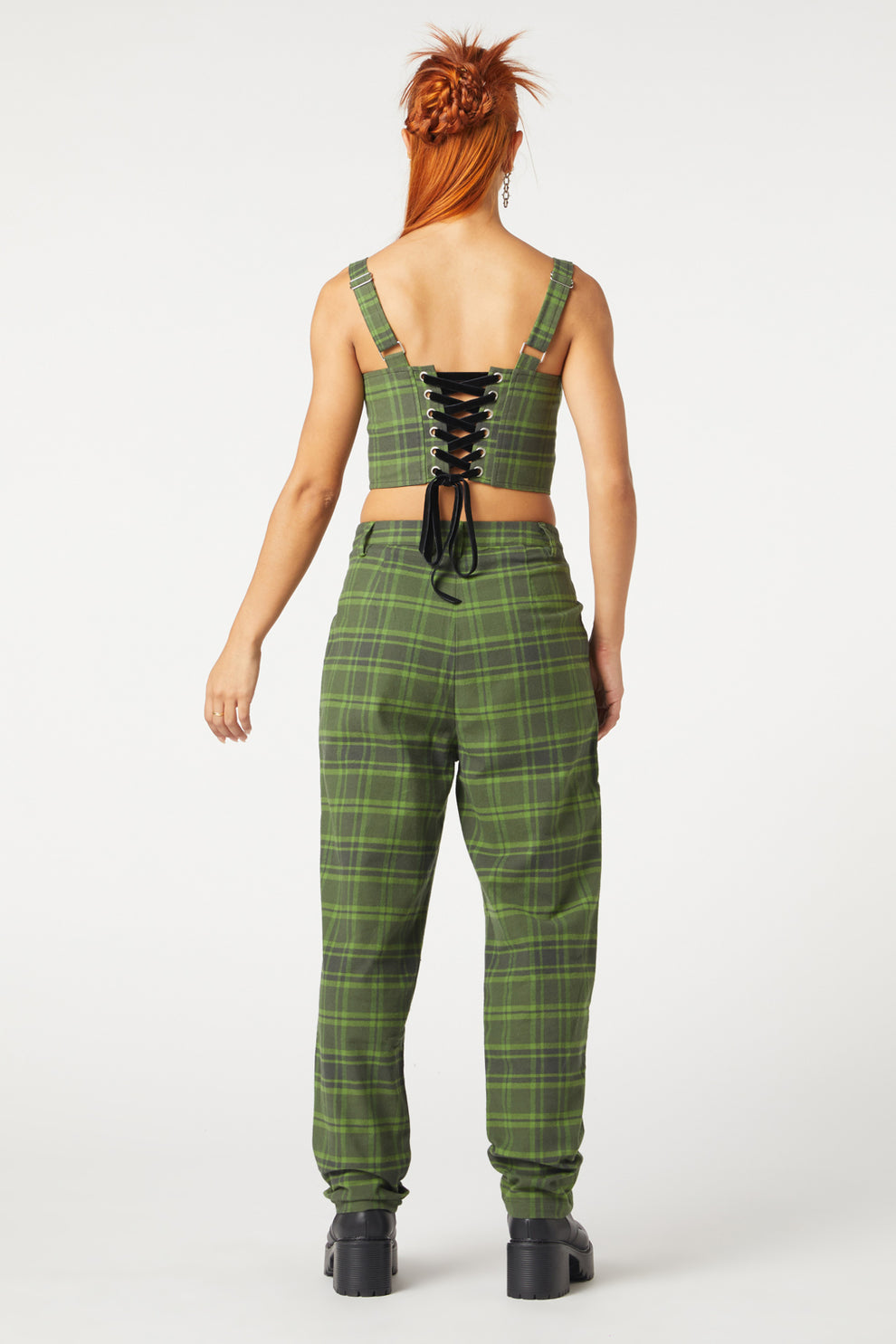 High Society Tartan Corset