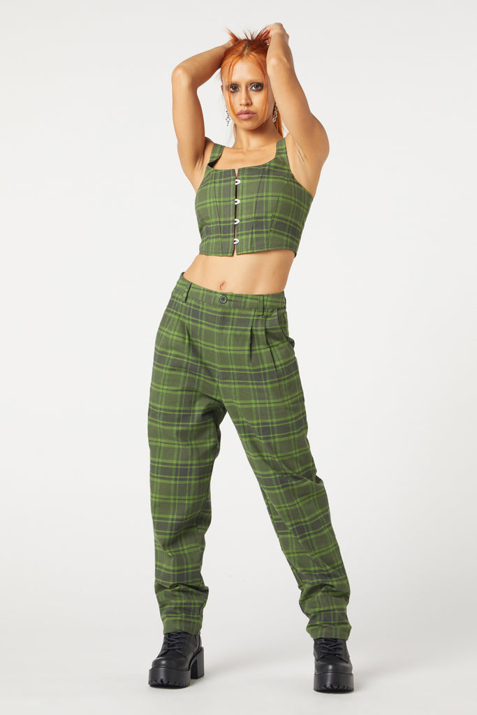 Wood Tartan Sweatpants
