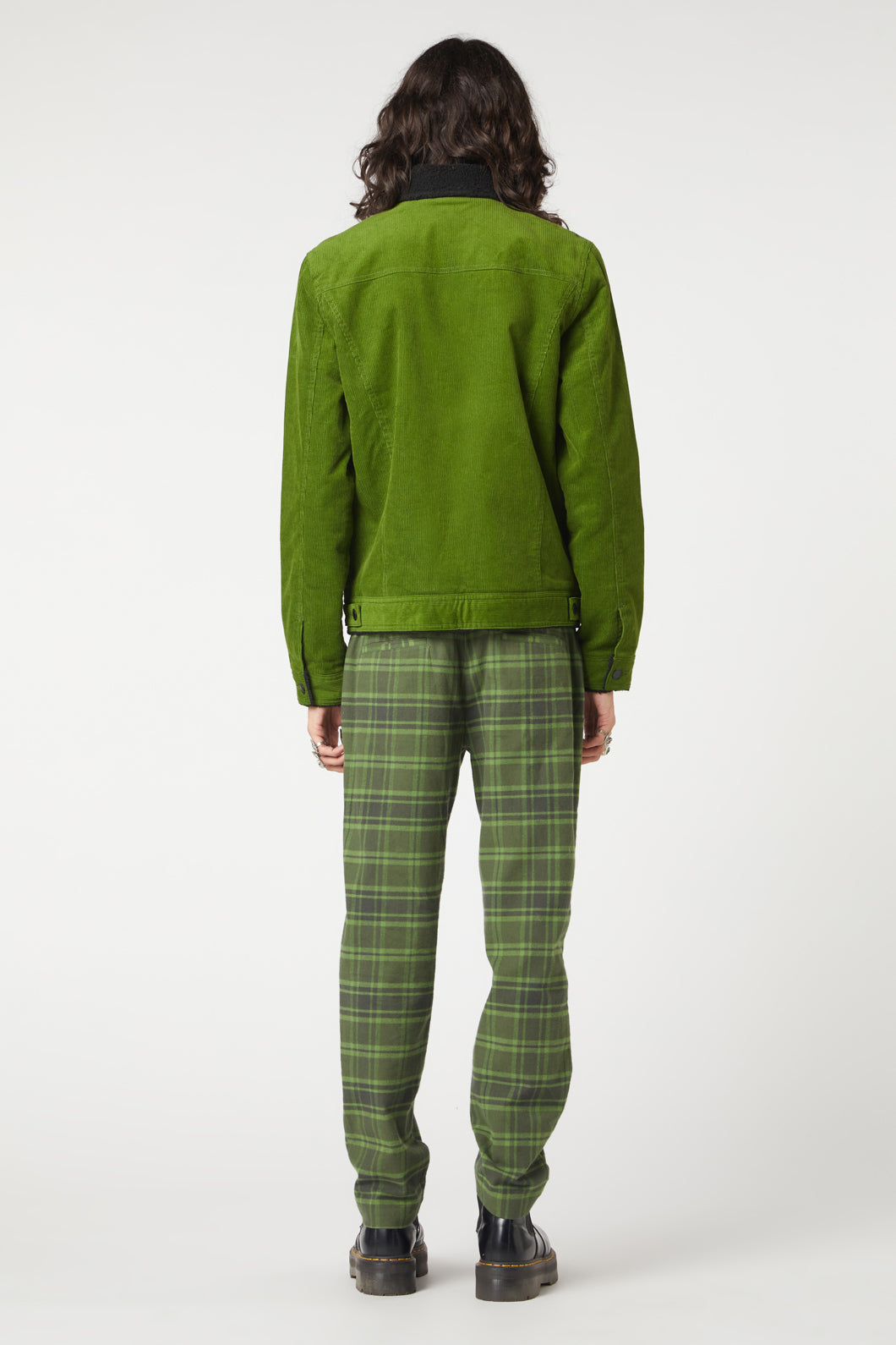 Green corduroy sale jacket mens