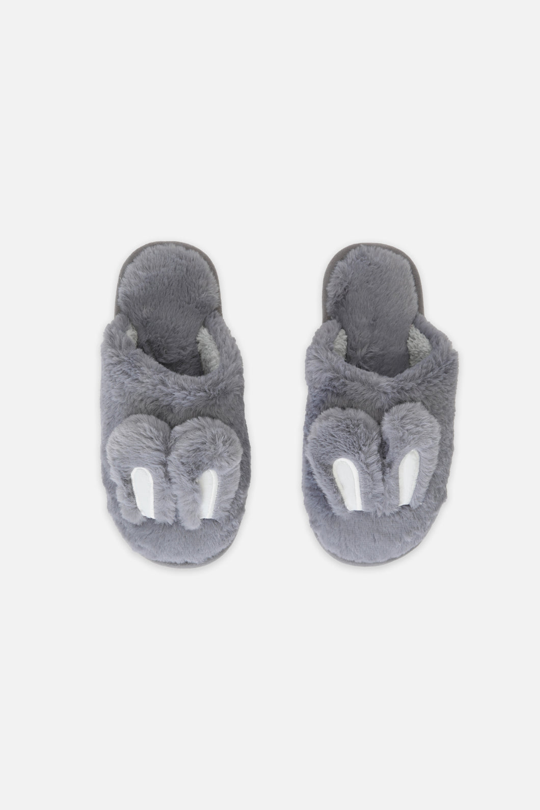 Grey on sale bunny slippers