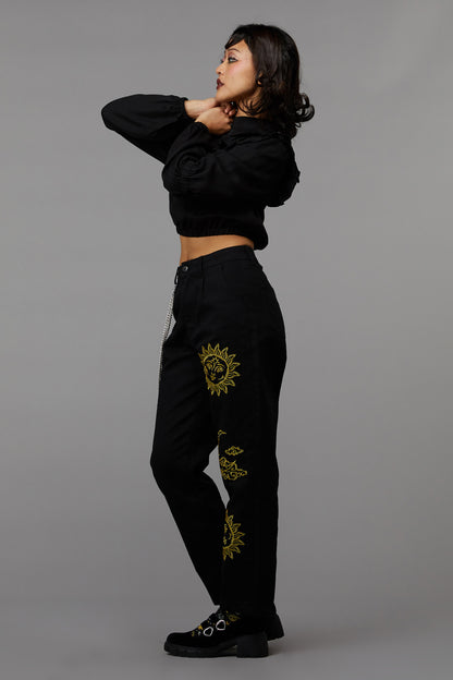 black