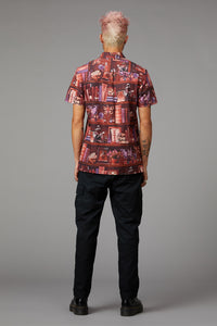 Black Friday - Bookish Print Ss Shirt - multi