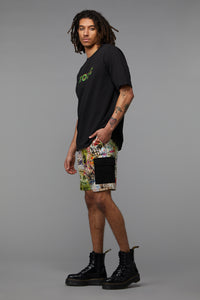 Black Friday - Toxic Tee - black-green