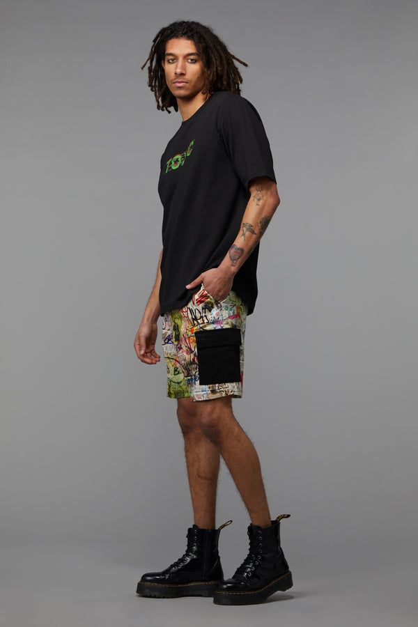 Black Friday - Toxic Tee - black-green