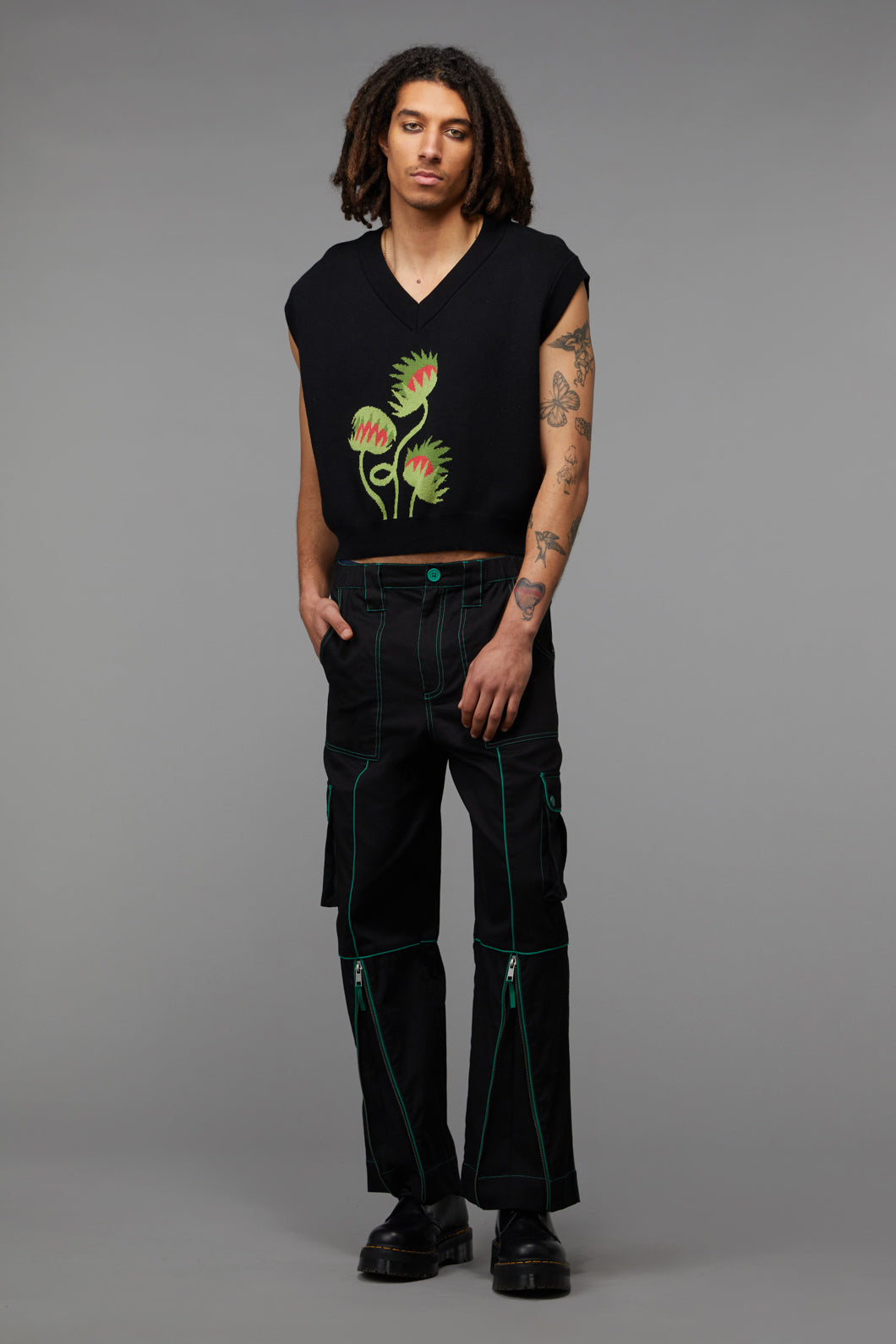 Black Friday - Venus Knit Vest - black