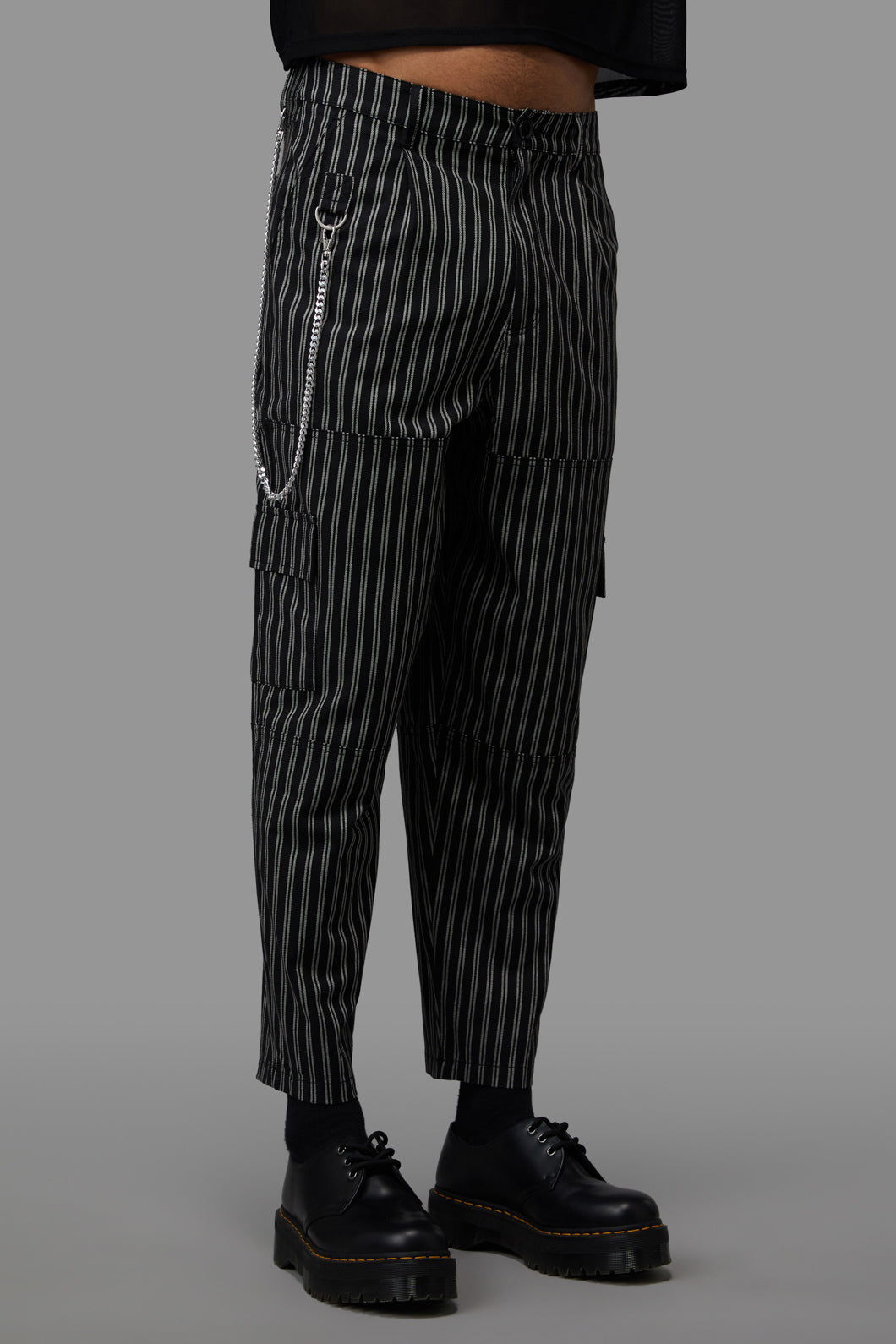 Black Friday - Kit Cargo Pant - black-white