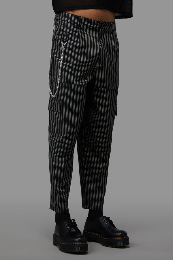Black Friday - Kit Cargo Pant - black-white