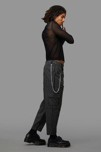 Black Friday - Kit Cargo Pant - black-white