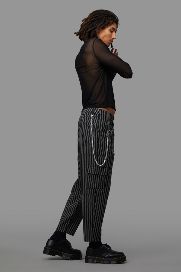 Black Friday - Kit Cargo Pant - black-white