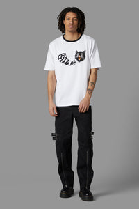 Black Friday - Bite Me Unisex Tee - white