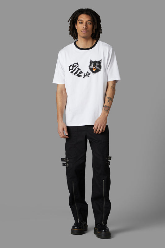 Black Friday - Bite Me Unisex Tee - white