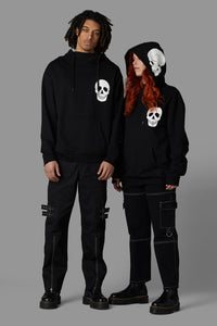 Black Friday - Skull Hoodie - black
