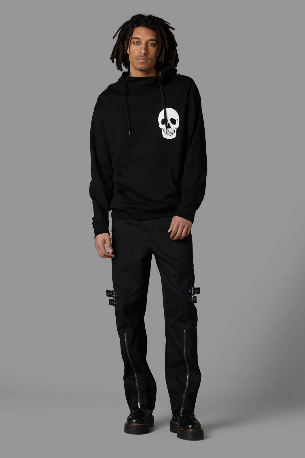 Black Friday - Skull Hoodie - black