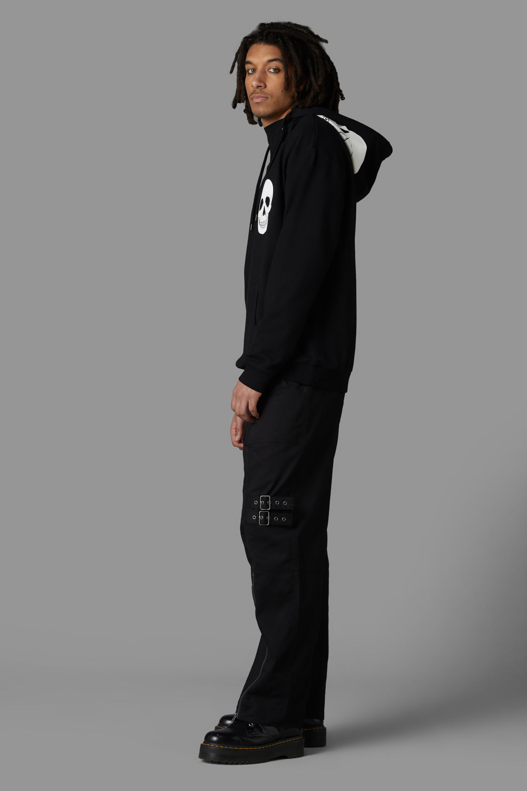 Black Friday - Skull Hoodie - black