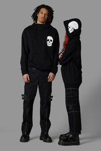 Black Friday - Skull Hoodie - black
