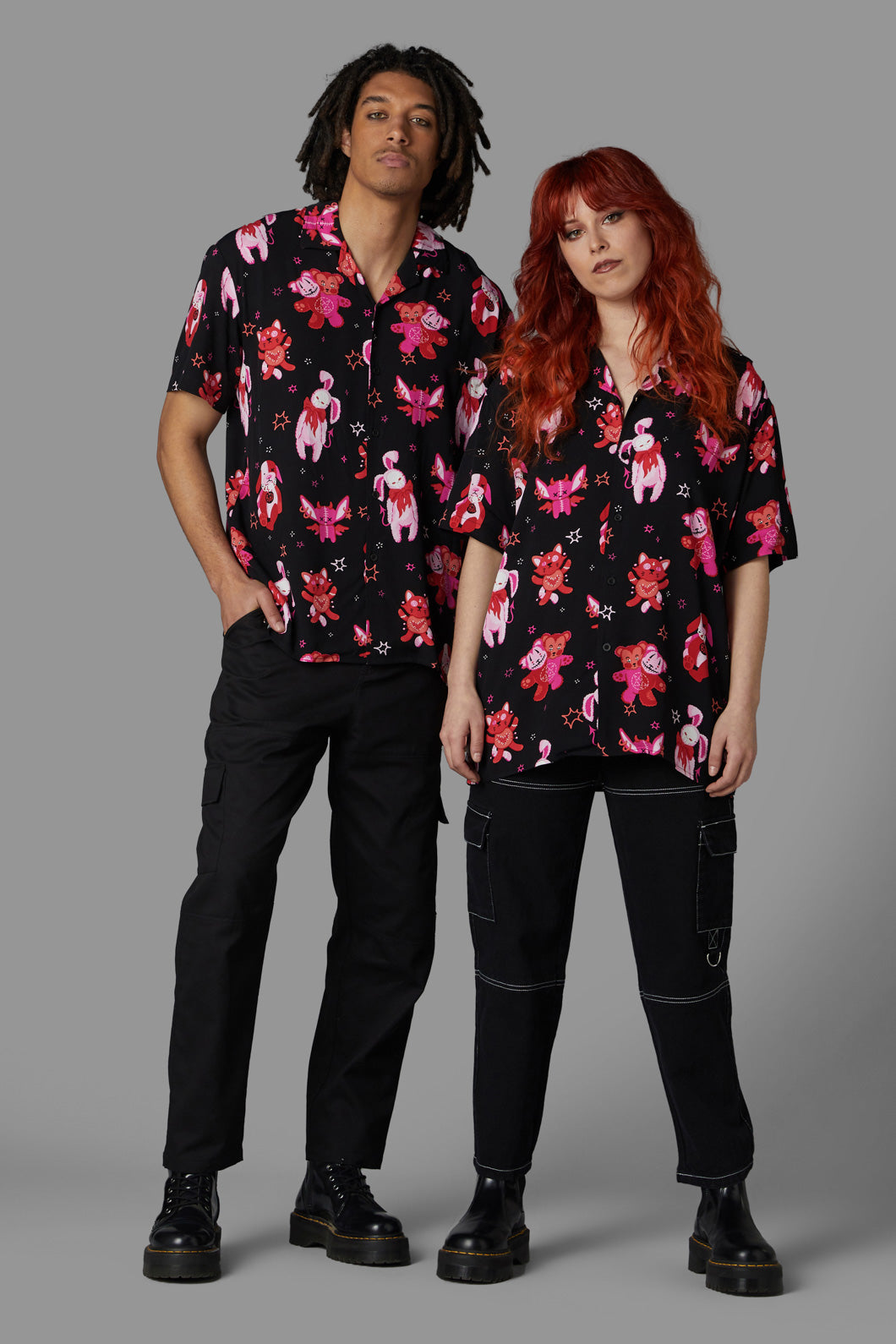 Black Friday - Stay Creepy Short Sleeve Shirt - black