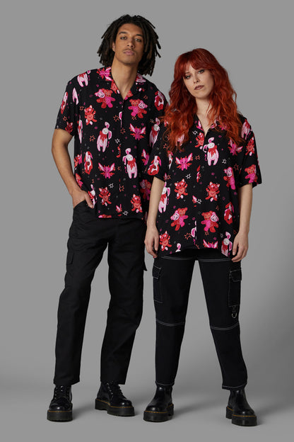 Black Friday - Stay Creepy Short Sleeve Shirt - black