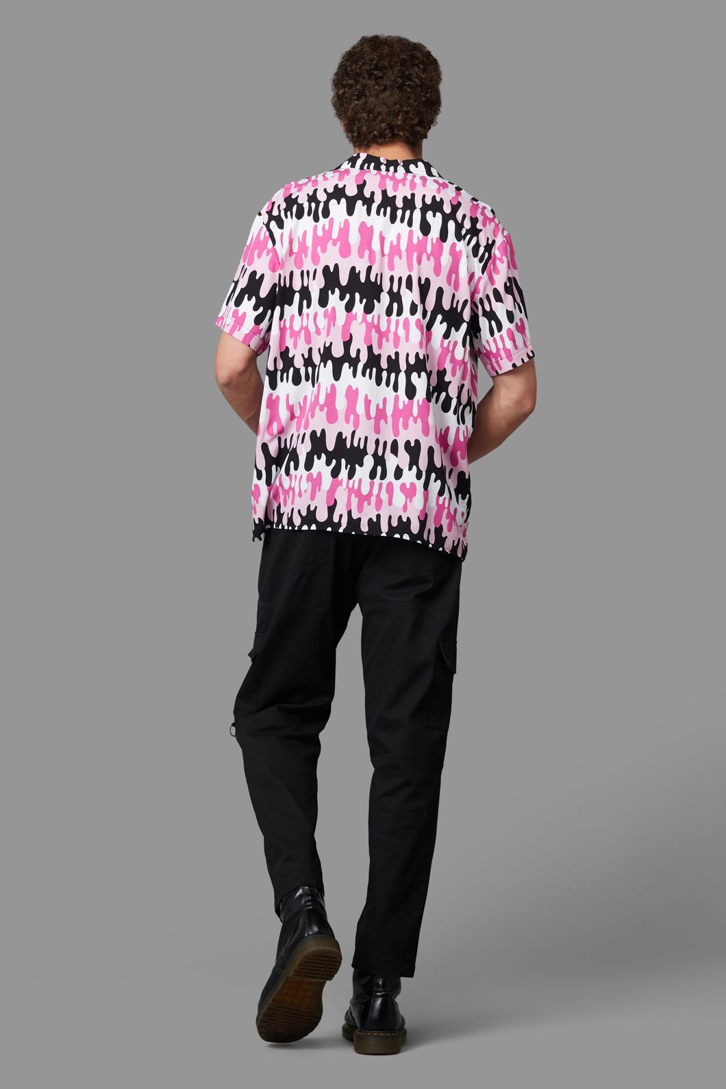 Black Friday - Drip Drip Short Sleeve Shirt - pink