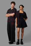 Black Friday - Pentagram Short Sleeve Shirt - black