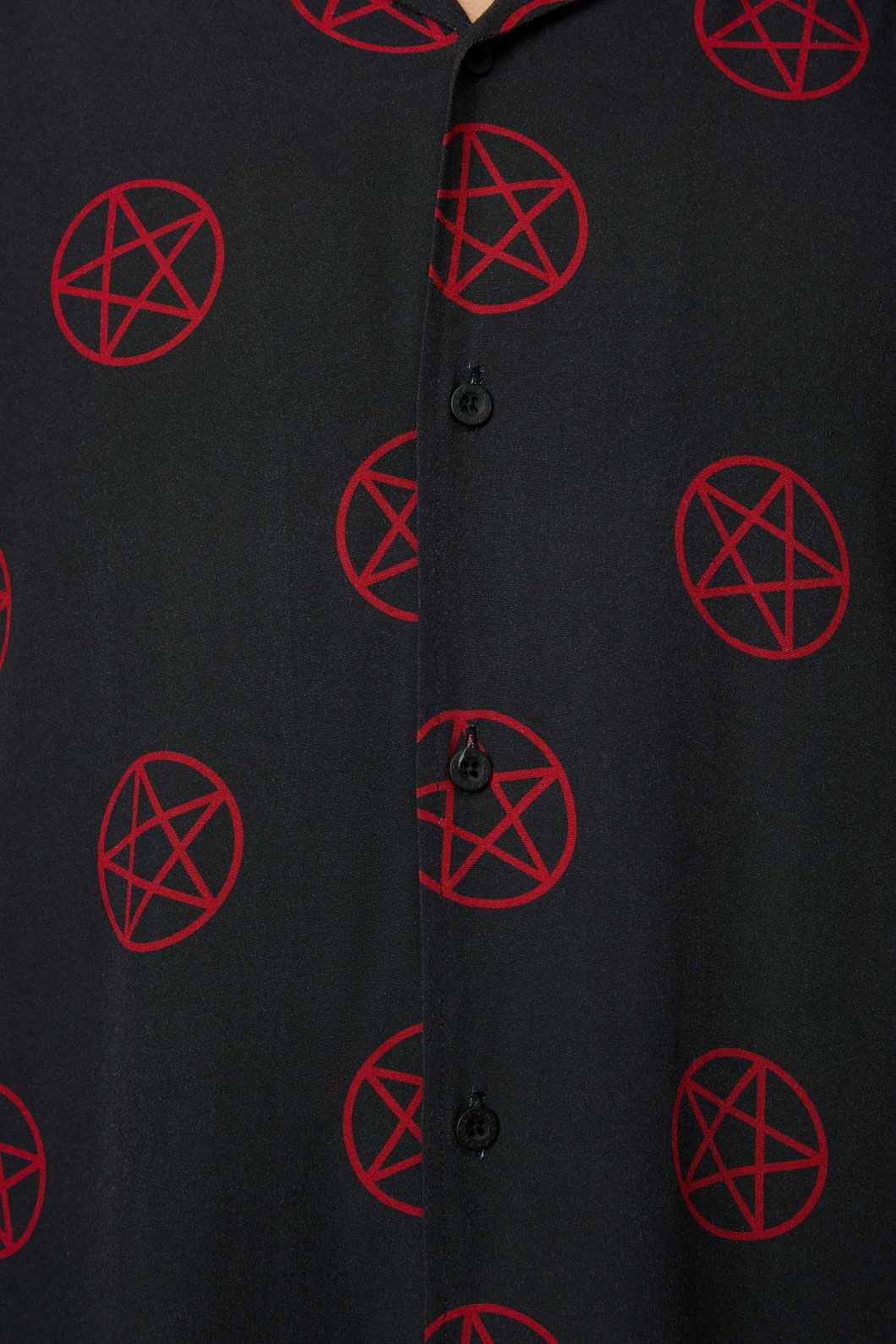 Black Friday - Pentagram Short Sleeve Shirt - black