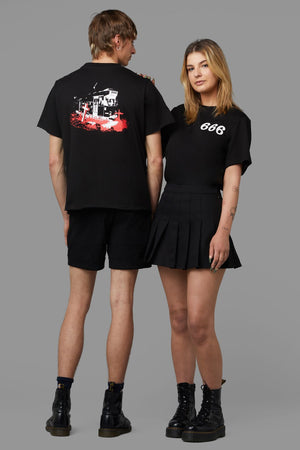 Black Friday - Jaywalker Cropped Tee - black